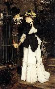 James Joseph Jacques Tissot The Farewell oil painting artist